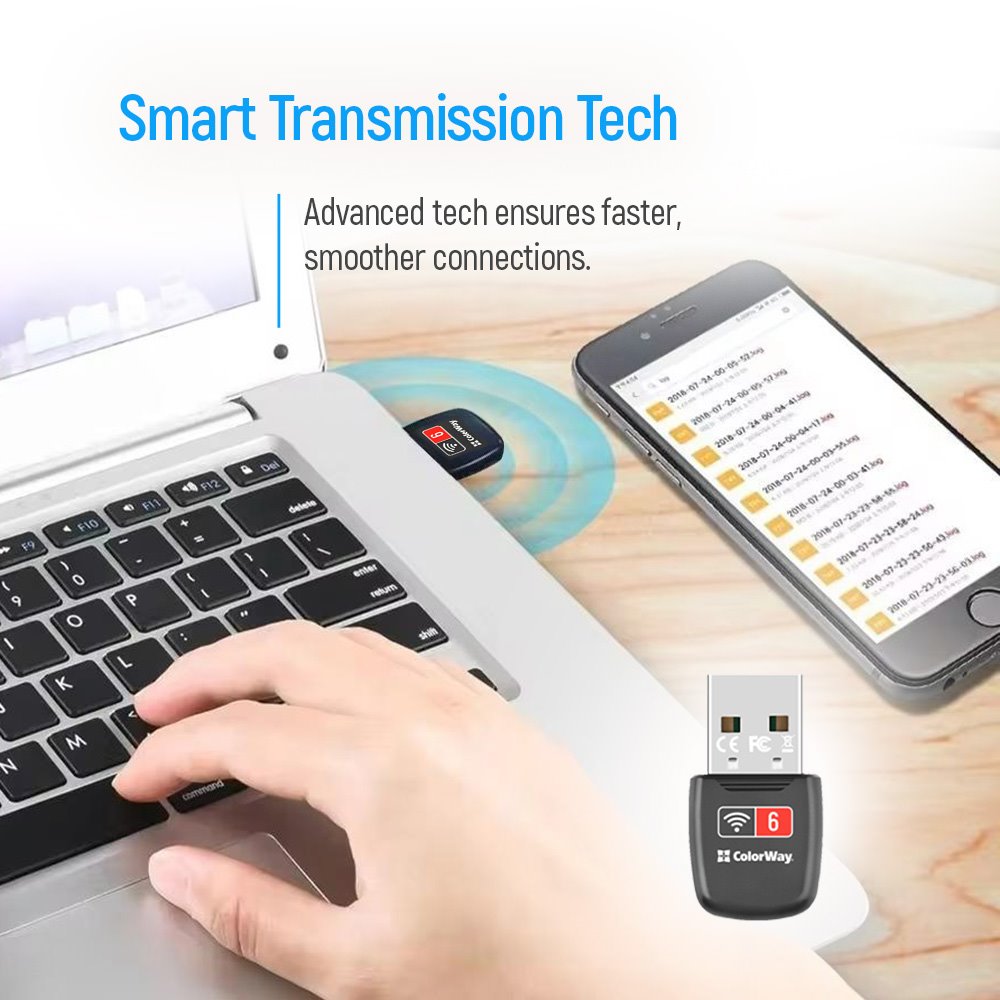 Colorway Wi-Fi 6 Adaptér/ USB-A