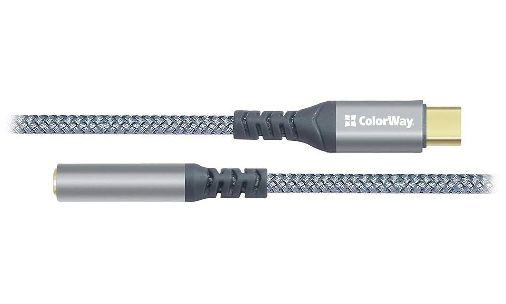 Colorway Adaptér USB-C na Female 3.5 mm/ 14cm