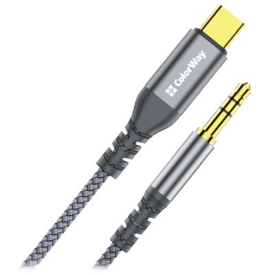 Colorway Adaptér USB-C na 3.5 mm jack/ 1.2m