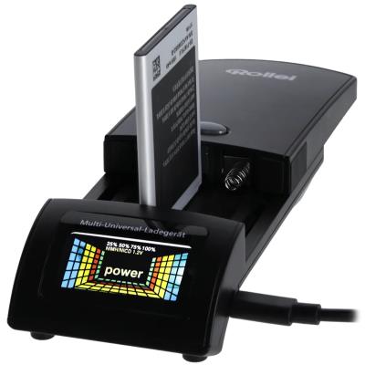 Rollei univerzální nabíječka baterií/ NiMH/ NiCd/ AA/ AAA/ Li-Ion/ Li-Po