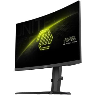 MSI Gaming MAG 275CQRF QD E2/ 27" zakřivený/ 2560 x 1440/ VA/ 0,5ms/ 180Hz/ 300cd/m2/ 5000:1/ HDMI/ DP/ VESA/ černý