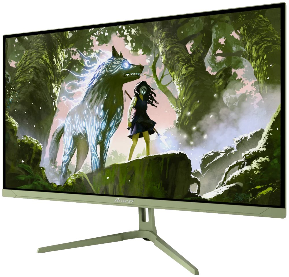 POŠKOZENÝ OBAL - AROZZI NOVA herní monitor 27" 27T2K180 Forest Green/ LED/ 2560x1440/ 180Hz/ IPS/ 1000:1/ 1ms/ 2xHDMI/ 2xDP/ m...