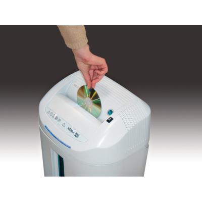 KOBRA skartovač +1 SS4/ proužkový řez 3,8 mm/ A4/ kapacita 19 listů/ objem koše 38l/ stupeň utajení P2/ modro-bílý