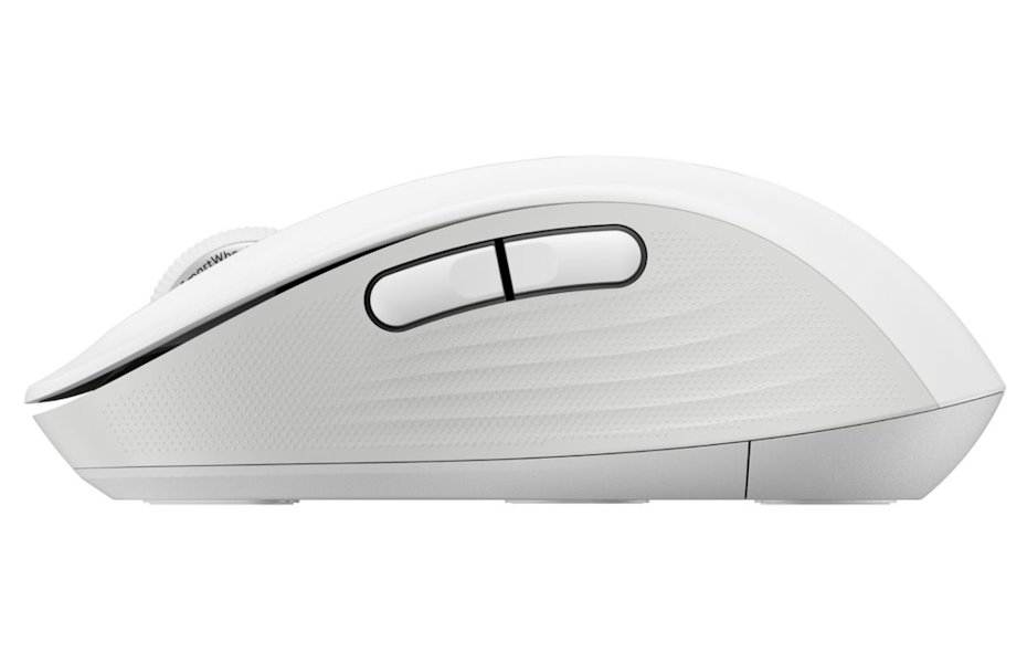 Logitech myš M650M/ kancelářská/ optická/ bezdrátová USB + Bluetooth/ bílá