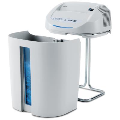 KOBRA skartovač +1 CC4/ příčný řez 3,5 x 40 mm/ A4/ kapacita 14 listů/ objem koše 38l/ stupeň utajení P4/ modro-bílý