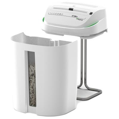 KOBRA skartovač C4-HYBRID/ příčný řez 3,5 x 40 mm/ A4/ kapacita 17 listů/ objem koše 40l/ stupeň utajení P4/ bílo-zelený