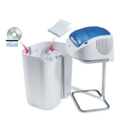 KOBRA skartovač +2 SS4/ proužkový řez 3,8 mm/ A4/ kapacita 19 listů/ objem koše 38l/ stupeň utajení P2/ modro-bílý