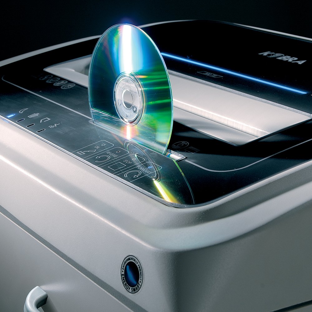 KOBRA skartovač 270 TS C2/ příčný řez 1,9 x 15 mm/ A3/ kapacita 15 listů/ objem koše 110l/ stupeň utajení P5/ šedý