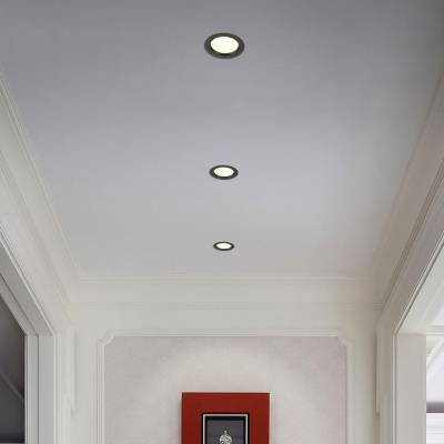 IMMAX NEO DOWN podhledové (stropní) svítidlo, 12cm, 12W, s podporou BEACON, CCT, stmívatelné, Wi-Fi, TUYA, černé