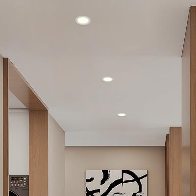 IMMAX NEO DOWN podhledové (stropní) svítidlo, 12cm, 12W, s podporou BEACON, CCT, stmívatelné, Wi-Fi, TUYA, bílé