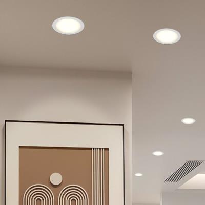 IMMAX NEO DOWN podhledové (stropní) svítidlo, 23cm, 36W, s podporou BEACON, CCT, stmívatelné, Wi-Fi, TUYA, bílé