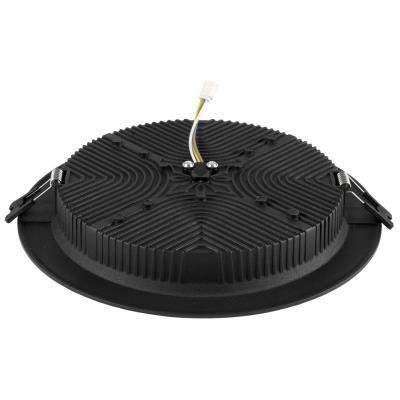 IMMAX NEO DOWN podhledové (stropní) svítidlo, 23cm, 36W, s podporou BEACON, CCT, stmívatelné, Wi-Fi, TUYA, černé