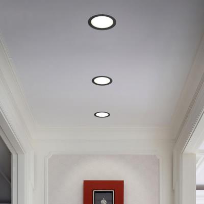 IMMAX NEO DOWN podhledové (stropní) svítidlo, 23cm, 36W, s podporou BEACON, CCT, stmívatelné, Wi-Fi, TUYA, černé