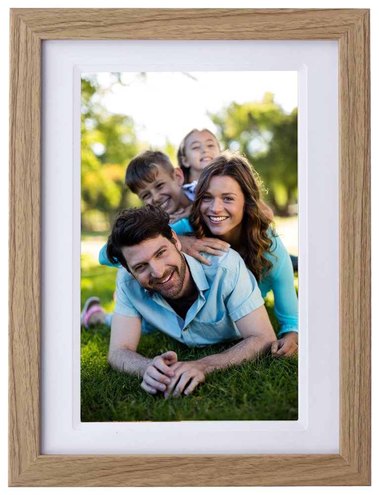 Rollei fotorámeček WiFi 1010/ úhlopříčka 10.1"/ 32GB/ 1W/ Frameo APP/ Světlé dřevo