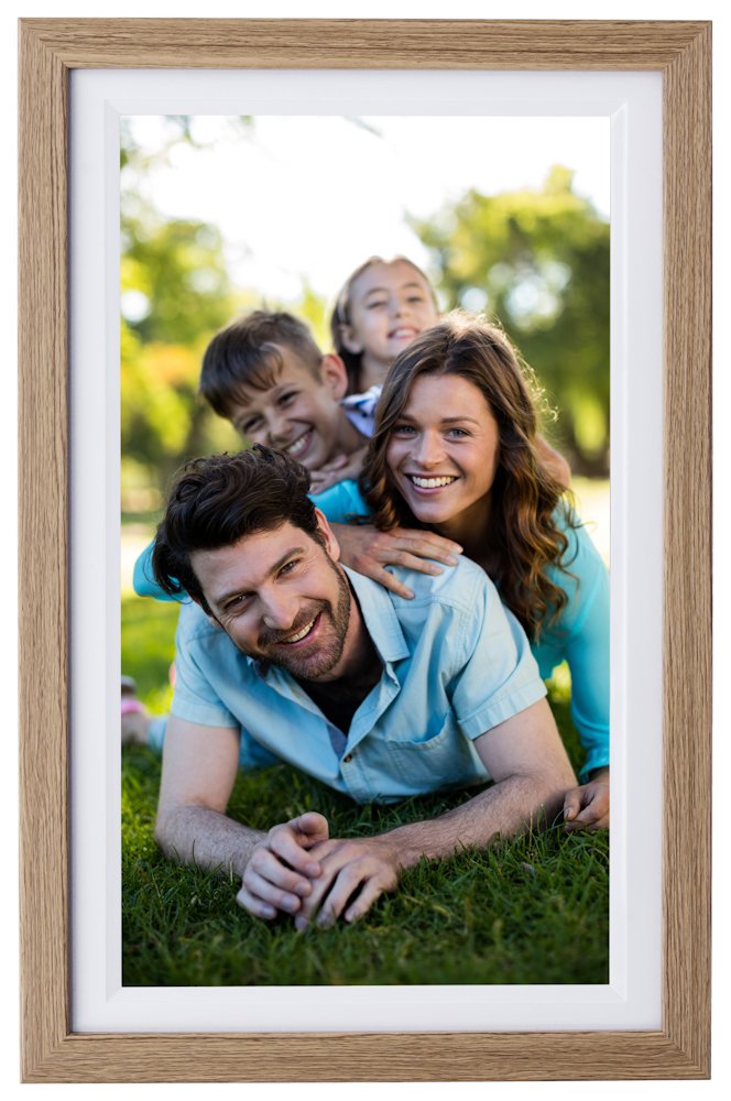 Rollei fotorámeček WiFi 152/ úhlopříčka 15.6"/ 32GB/ 2W/ Frameo APP/ Světlé dřevo