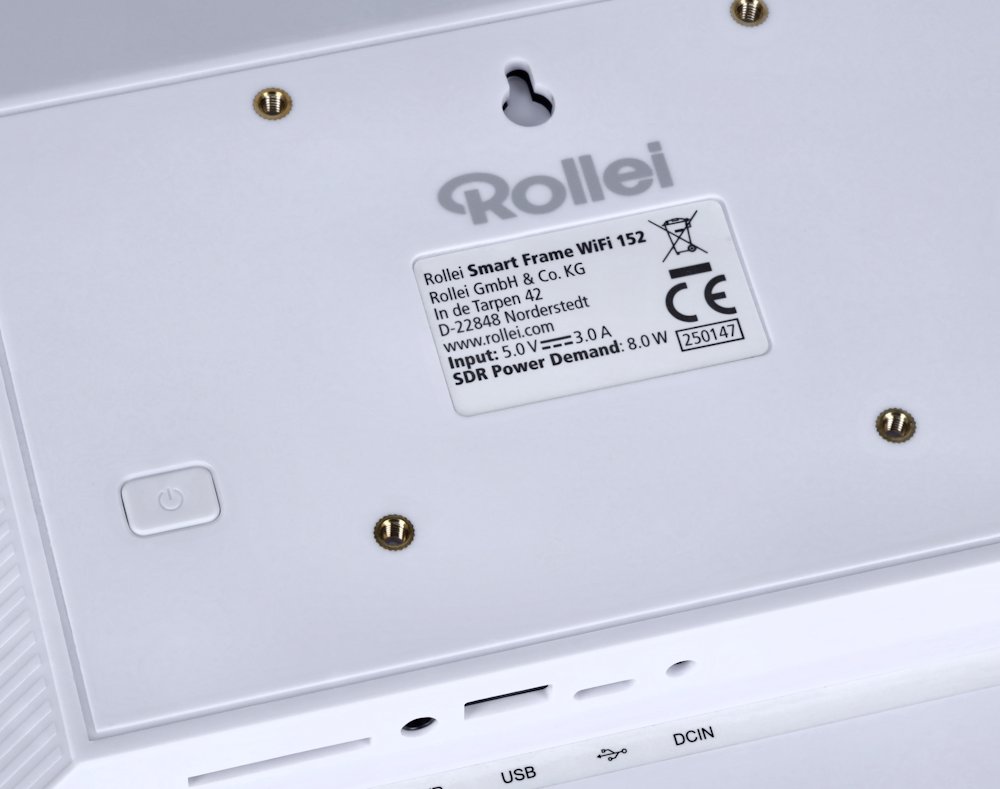 Rollei fotorámeček WiFi 152/ úhlopříčka 15.6"/ 32GB/ 2W/ Frameo APP/ Světlé dřevo