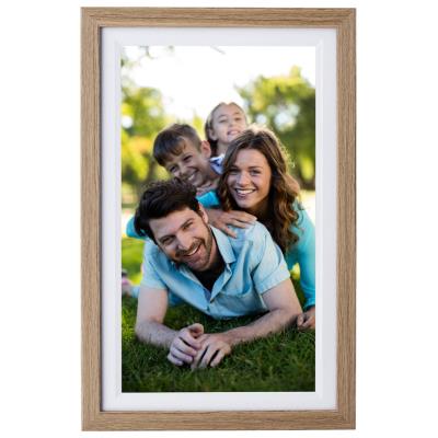 Rollei fotorámeček WiFi 152/ úhlopříčka 15.6"/ 32GB/ 2W/ Frameo APP/ Světlé dřevo