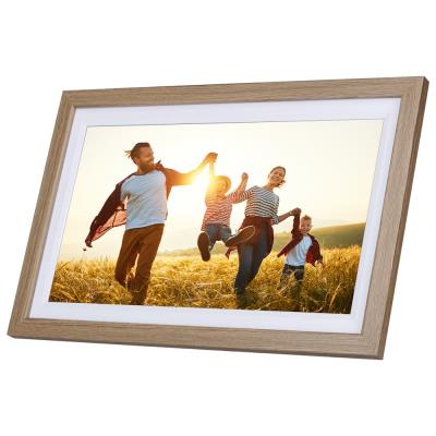 Rollei fotorámeček WiFi 152/ úhlopříčka 15.6"/ 32GB/ 2W/ Frameo APP/ Světlé dřevo