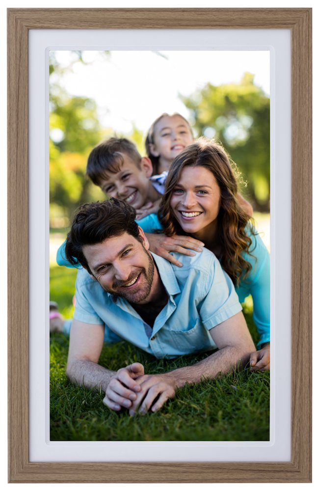 Rollei fotorámeček WiFi 212/ úhlopříčka 21.5"/ 32GB/ 4W/ Frameo APP/ Světlé dřevo