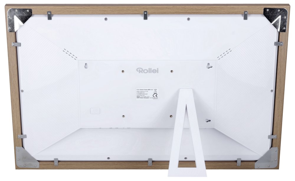 Rollei fotorámeček WiFi 212/ úhlopříčka 21.5"/ 32GB/ 4W/ Frameo APP/ Světlé dřevo