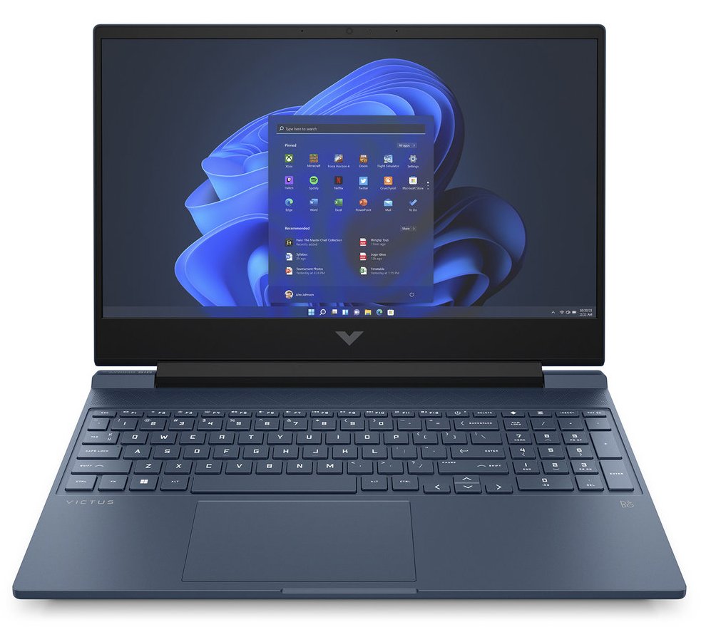 HP VICTUS 15-fa2001nc/ Core 5-210H/ 24GB DDR5/ 1TB SSD/ RTX 5050 8GB/ 15,6"FHD,matný/ W11H/ modrý