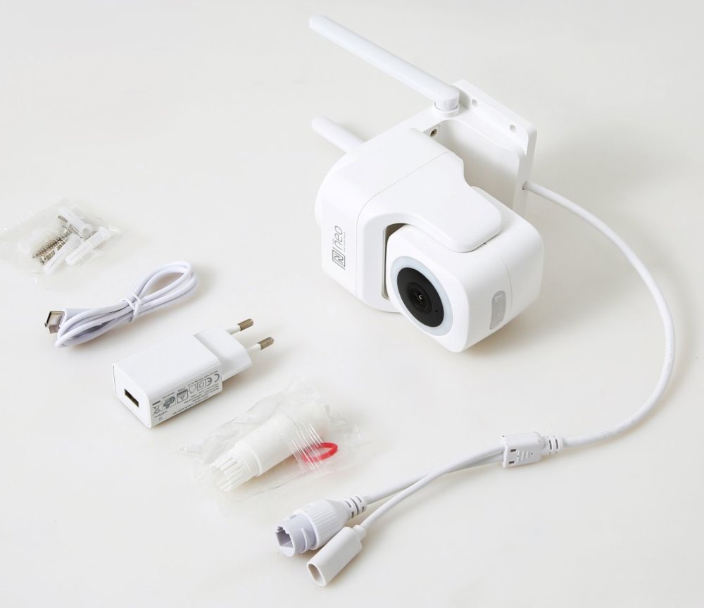 POŠKOZENÝ OBAL - IMMAX NEO LITE SMART Security venkovní kamera CUBE, PT, Wi-Fi 2,4 a 5GHz, 4MP, ONVIF, TUYA