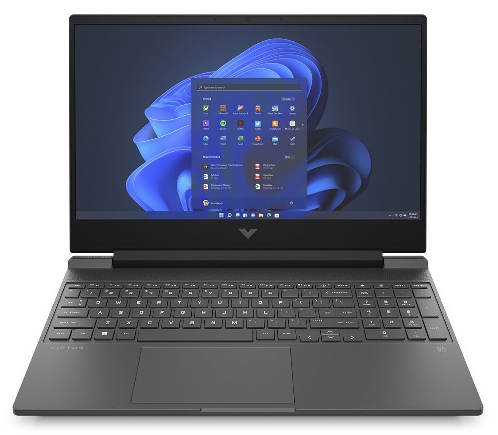 HP VICTUS 15-fa2000nc/ Core i5-13420H/ 16GB DDR5/ 1TB SSD/ RTX 5050 8GB/ 15,6"FHD,matný/ W11H/ stříbrný