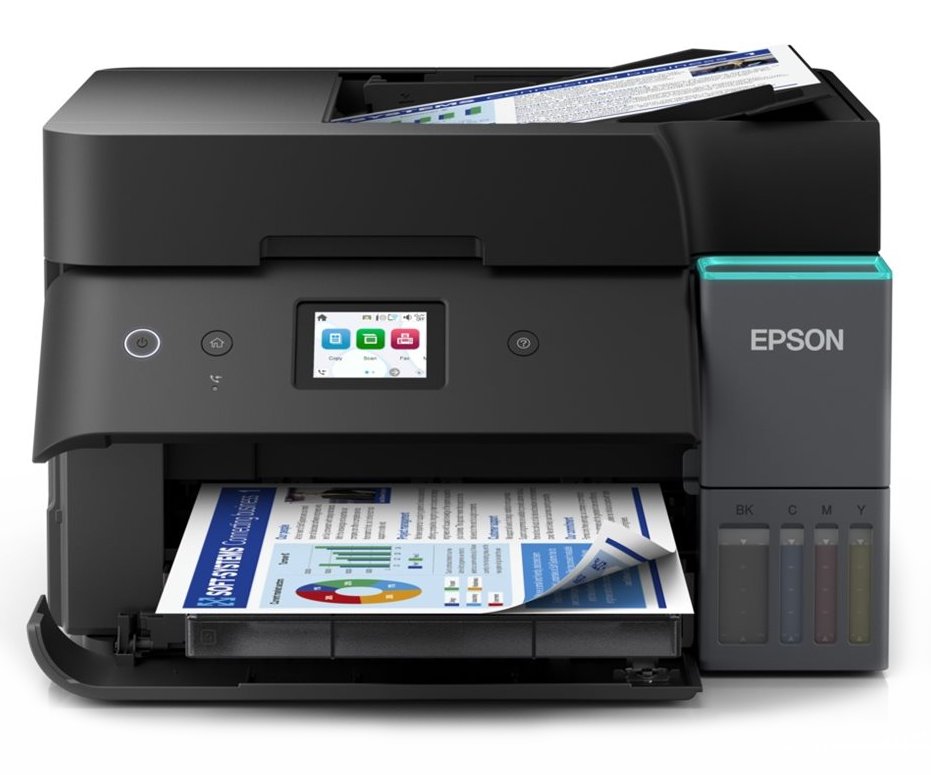 Epson EcoTank L6390/ 4800 x 1200/ A4/ MFZ/ LCD/ ITS/ ADF/ Duplex/ Fax/ 4 barvy/ Wi-Fi/ USB/ 5 let záruka po registraci