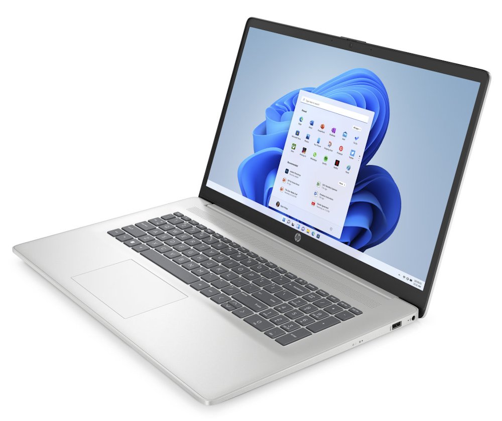 HP 17-cp2002nc/ Ryzen 5 7520U/ 8GB DDR5/ 512GB SSD/ Radeon Graphics/ 17,3"HD+,matný/ W11H/ stříbrný