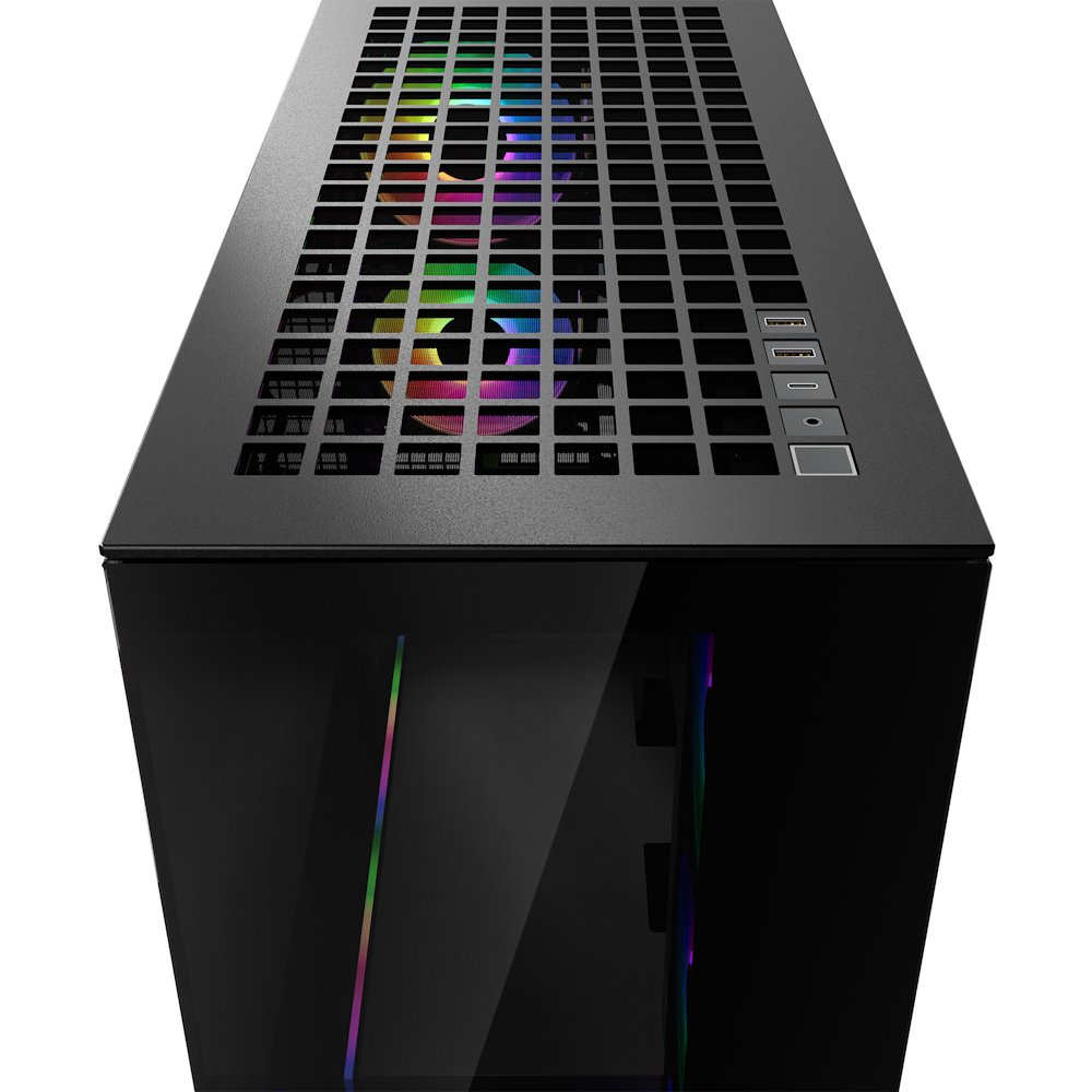 ARCTIC skříň Xtender / E-ATX / 2x120mm ARGB fan / 2xUSB / USB-C / tónované sklo / černá