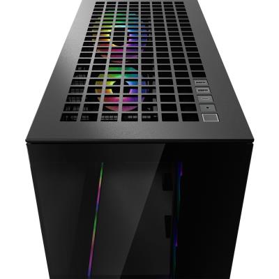 ARCTIC skříň Xtender / E-ATX / 2x120mm ARGB fan / 2xUSB / USB-C / tónované sklo / černá