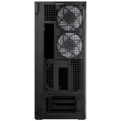 ARCTIC skříň Xtender / E-ATX / 2x120mm ARGB fan / 2xUSB / USB-C / vertical GPU kit / tónované sklo / černá