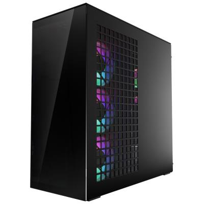 ARCTIC skříň Xtender / E-ATX / 2x120mm ARGB fan / 2xUSB / USB-C / vertical GPU kit / tónované sklo / černá