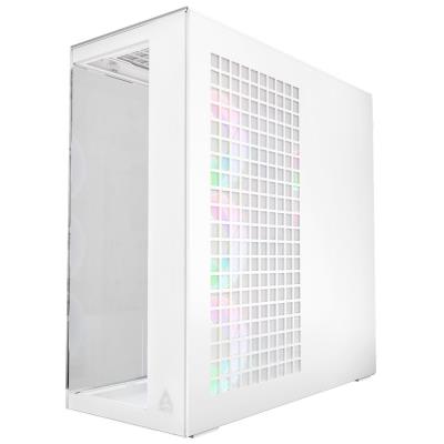 ARCTIC skříň Xtender / E-ATX / 2x120mm ARGB fan / 2xUSB / USB-C / čiré sklo / bílá