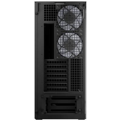 ARCTIC skříň Xtender / E-ATX / 2x120mm ARGB fan / 2xUSB / USB-C / vertical GPU kit / zrcadlové sklo / černá