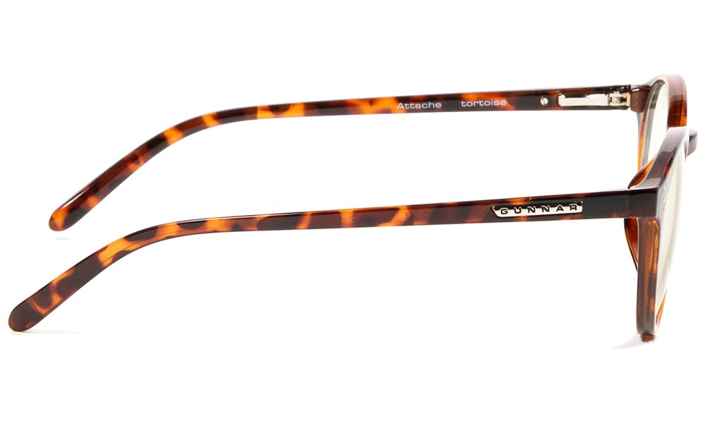 GUNNAR kancelářske/herní dioptrické brýle  ATTACHE READER TORTOISE * čirá skla * BLF 35 * dioptrie +2