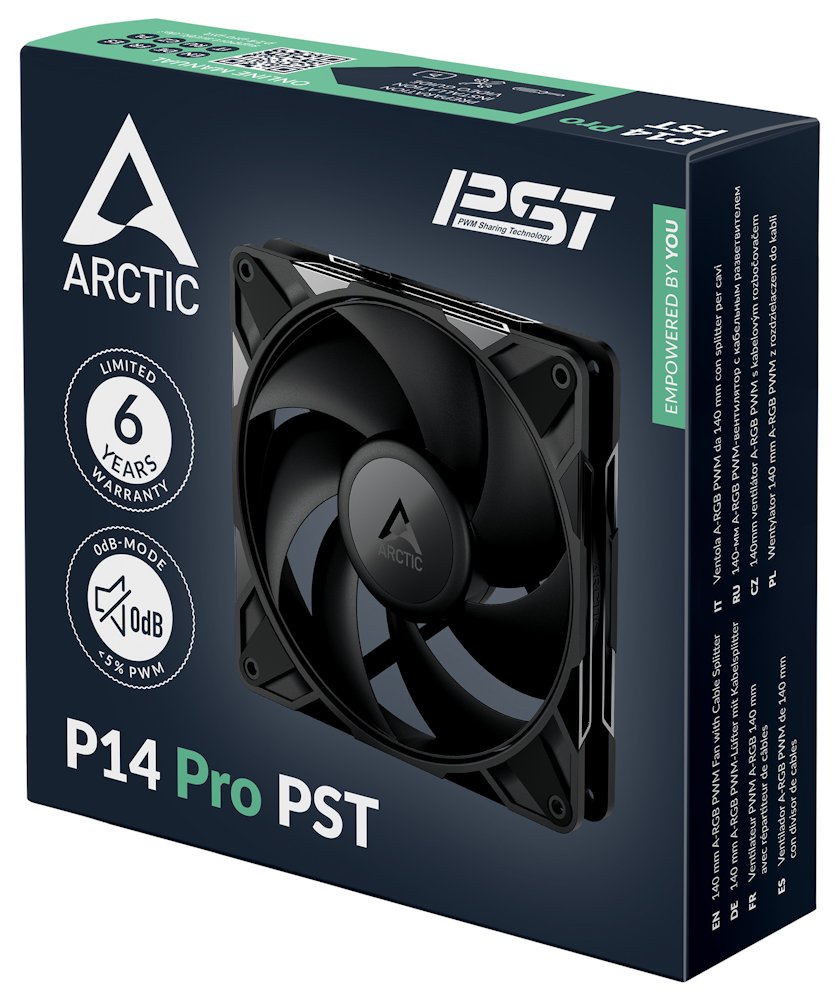 ARCTIC P14 Pro PST ventilátor 140mm