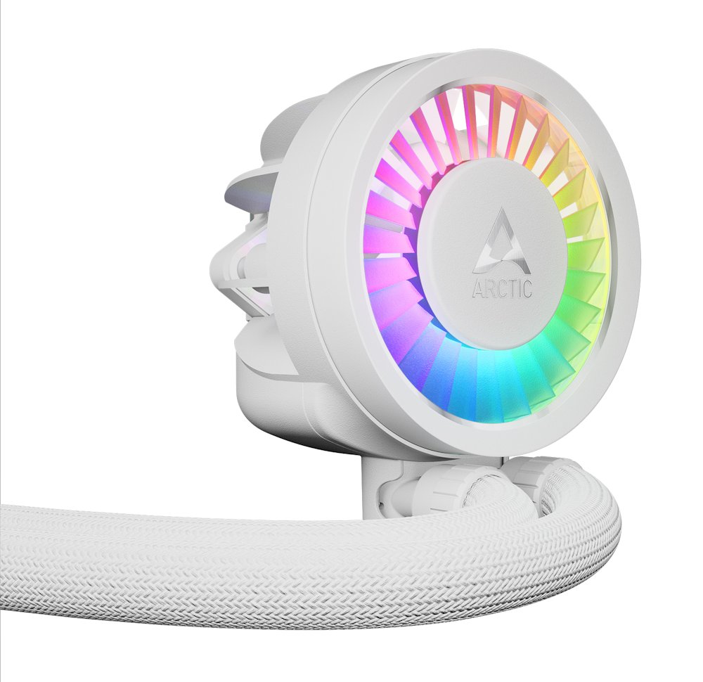 ARCTIC vodní chladič Liquid Freezer III Pro 240 ARGB bílý