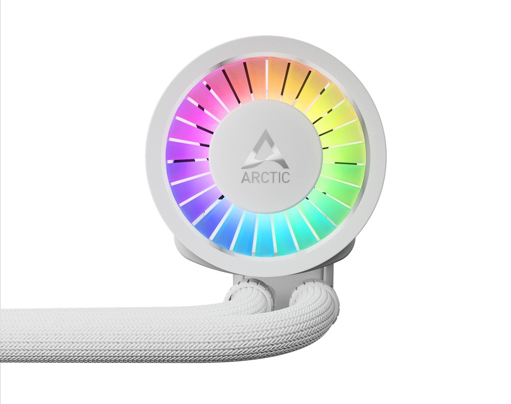 ARCTIC vodní chladič Liquid Freezer III Pro 240 ARGB bílý