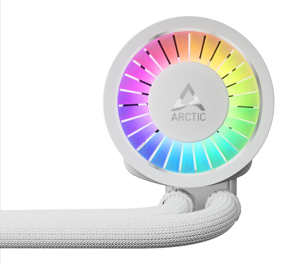 ARCTIC vodní chladič Liquid Freezer III Pro 280 ARGB bílý