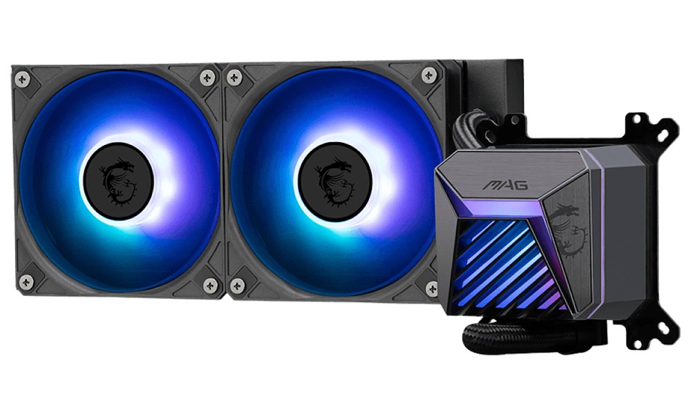 MSI vodní chladič CPU MAG CORELIQUID A15 240/ 2x 120mm ARGB fan