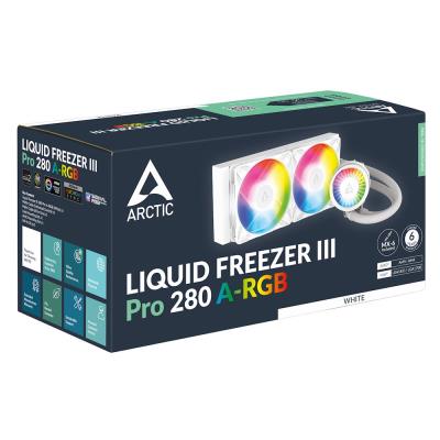 ARCTIC vodní chladič Liquid Freezer III Pro 280 ARGB bílý