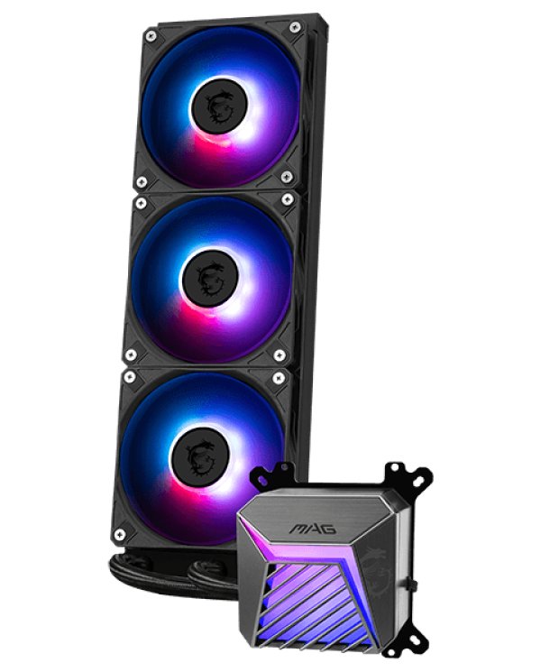 MSI vodní chladič CPU MAG CORELIQUID A15 360/ 3x 120mm ARGB fan