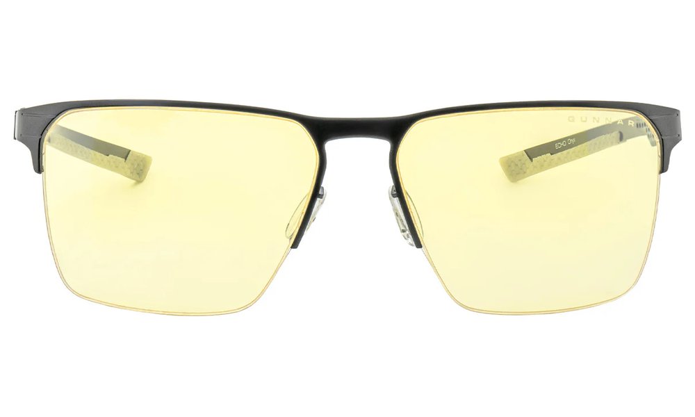 GUNNAR kancelářske/herní brýle ECHO ONYX  jantarová skla BLF 65 GUNNAR focus