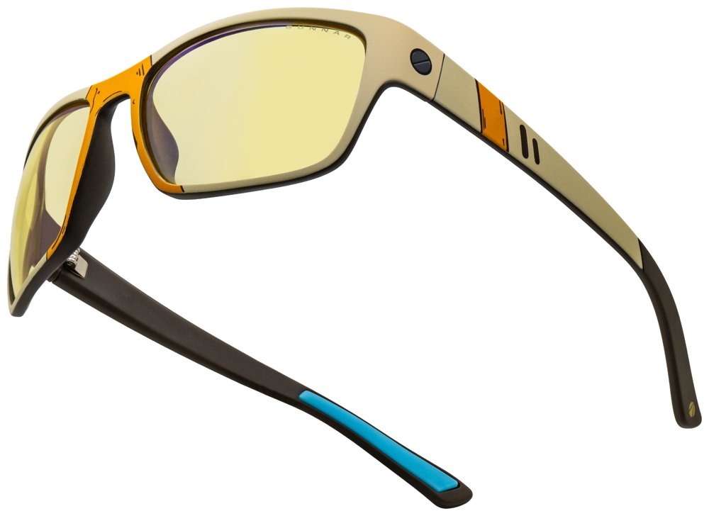 GUNNAR kancelářske/herní brýle BORDERLANDS 4 RIPPER  BANDIT SMOKE  jantarová  skla BLF 65 GUNNAR focus