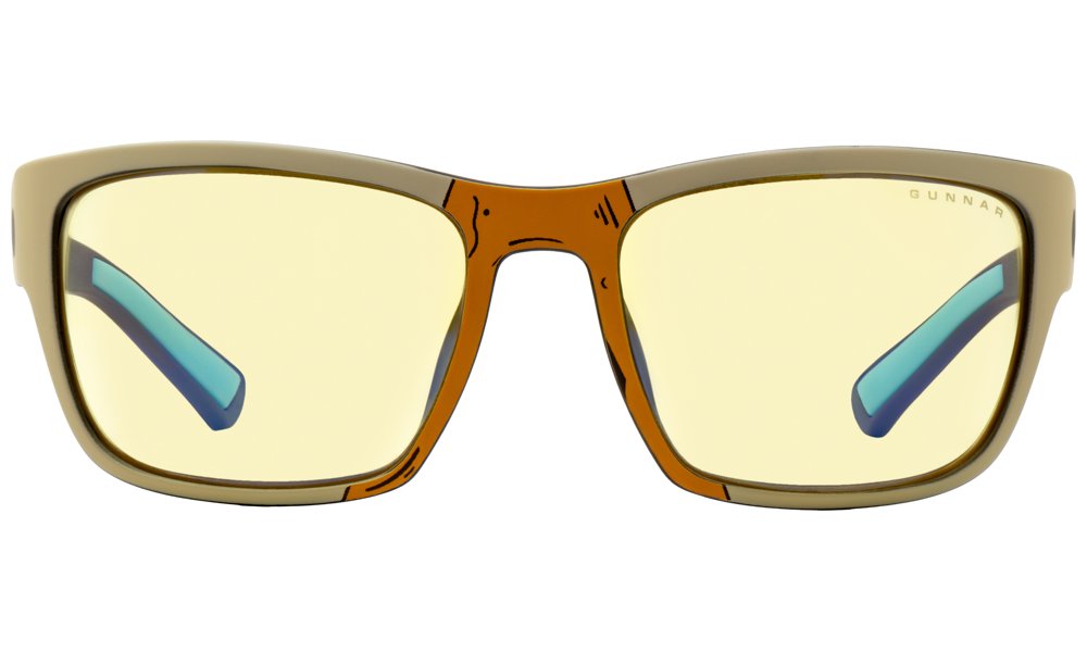 GUNNAR kancelářske/herní brýle BORDERLANDS 4 RIPPER  BANDIT SMOKE  jantarová  skla BLF 65 GUNNAR focus