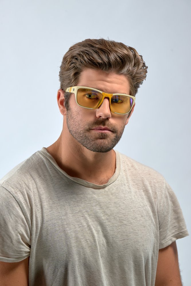 GUNNAR kancelářske/herní brýle BORDERLANDS 4 RIPPER  BANDIT SMOKE  jantarová  skla BLF 65 GUNNAR focus