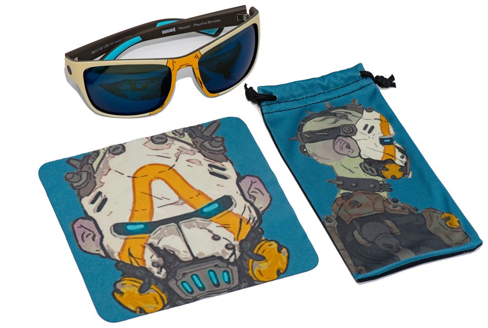 GUNNAR kancelářske/herní brýle BORDERLANDS 4 RIPPER  BANDIT SMOKE  sluneční skla BLF 90 NEUTRAL focus