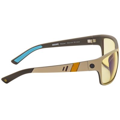 GUNNAR kancelářske/herní brýle BORDERLANDS 4 RIPPER  BANDIT SMOKE  jantarová  skla BLF 65 GUNNAR focus