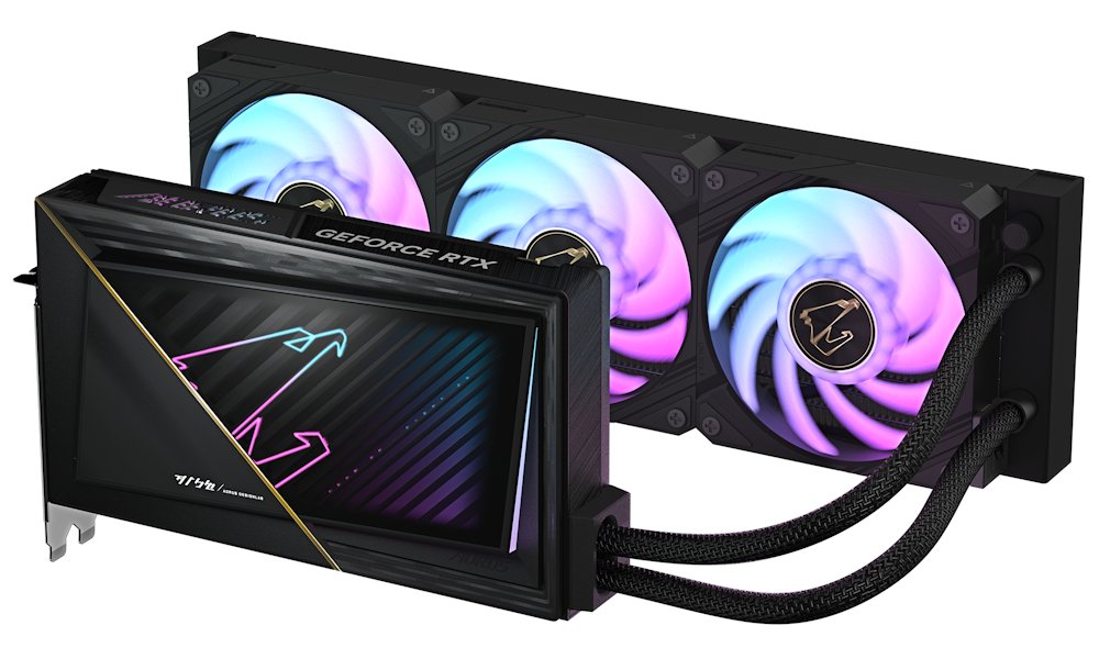 GIGABYTE GeForce 5090 XTREME WATERFORCE 32G / PCI-E / 32GB GDDR7 / HDMI / 3x DP